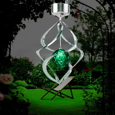 Obrázek produktu pro Solární světlo, LED světlo senzoru, větrné zvonkohry, větrná zvonkohra, LED lampa senzoru