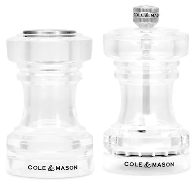 Produktbild von Cole & Mason Hoxton Acryl Streuer und Mühlen Set 10.4 cm