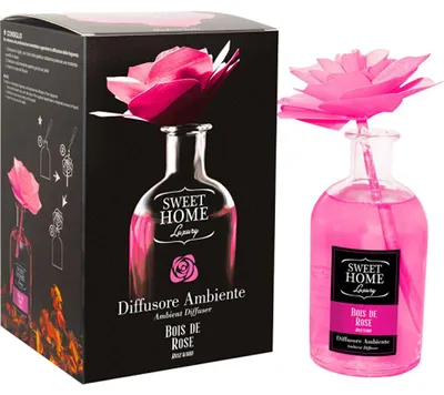 Immagine prodotto di Diffusore di aromi in legno di rosa 250 ml