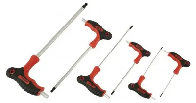 Produktbild von HM-Müllner Kugelkopf-Sechskant-T-Griff-Schraubendrehersatz, 6-tlg., 70010