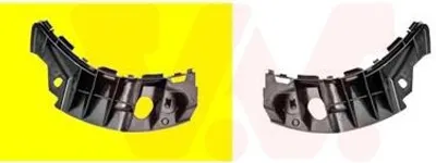 Produktbild von VAN WEZEL 4019567 Stoßstangenhalter Vorne Links für CITROËN C1 (PM, PN) passend für PEUGEOT 107 Schrägheck (PM, PN)
