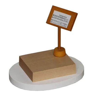 Produktbild von Notenpult für Schneemann-Dirigent (7cm) von Zenker Volkskunst