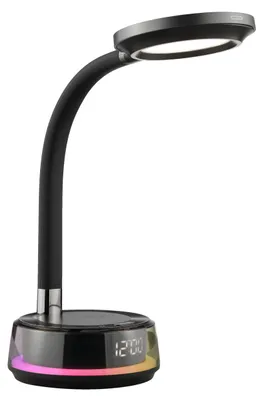 Productafbeelding van LED bureaulamp zwart met draadloos opladen