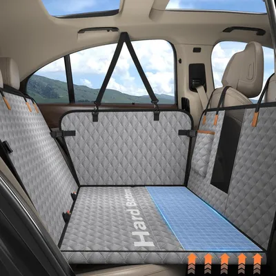 Obrázok produktu pre Psia deka na zadné sedadlo 127 x 62 cm, vodotesná, odolná voči poškriabaniu, do auta