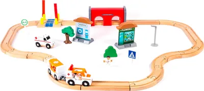 Obrázok produktu pre Aga4Kids Drevená vláčkodráha DS5647