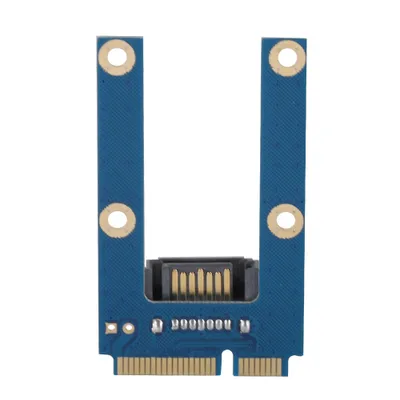 Obrázek produktu pro karta adaptéru mSATA na SATA Mini SATA na 7pin SATA MPCIe rozšíření SATA Horizontální