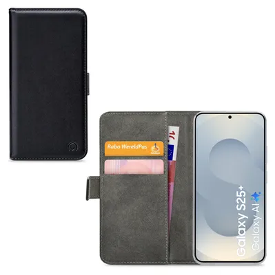 Productafbeelding van Mobilize Classic Gelly Wallet Book Case Samsung Galaxy S25+ 5G Black