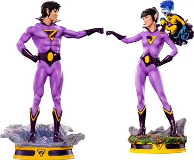 Produktbild von Iron Studios DC Comics - Wonder Twins Statue 1/10