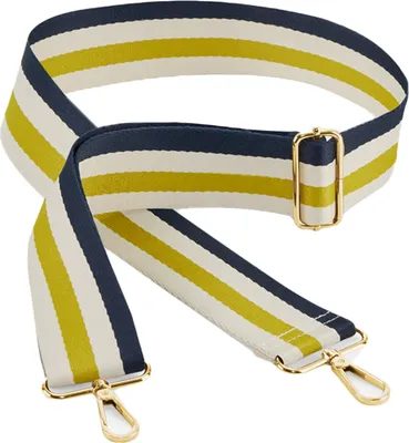 Produktbild von Bagbase - Taschengurt anpassbar RW8496 (Einheitsgröße) (Marineblau/Auster-Grau/Gelb)