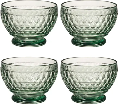 Zdjęcie produktu dla Villeroy & Boch Boston kolorowa miseczka deserowa ø 11,7 cm zestaw 4 sztuk zielona - DS