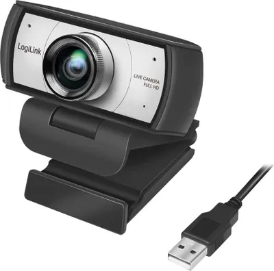 Zdjęcie produktu dla LogiLink UA0377, 2 MP, 1920 x 1080 px, Full HD, 30 fps, 640x480@30fps, 1280x720@30fps, 1920x1080@30fps, 1080p