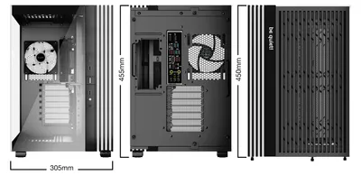 Produktbild von be quiet! Light Base 600 LX , Tower-Gehäuse, (Tempered Glass x 2)
