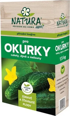Obrázek produktu pro AGRO CS a.s. Přírodní hnojivo pro okurky, cukety a dýně 1,5 kg