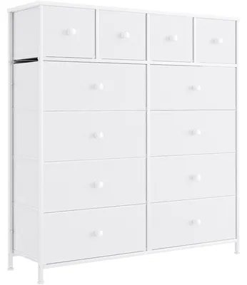 Productafbeelding van Clevich stoffen commode, ladeschrank met 12 stoffen lades, opbergmeubel