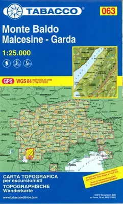 Immagine prodotto di Monte Baldo 1:25 000