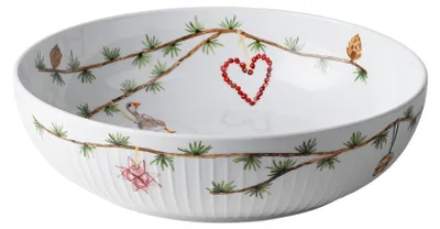 Obrázek produktu pro Kähler Hammershøi, vánoční miska, porcelán, průměr 30 cm, bílá