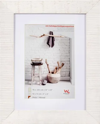 Immagine prodotto di Walther cornice in legno HOME in bianco polare 15x20 cm