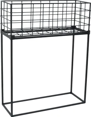 Produktbild von LOFT42 Atlanta Pflanzentisch - schwarz - Metall