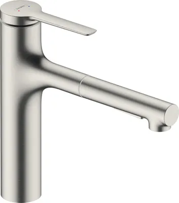 Immagine prodotto di hansgrohe Zesis Mitigeur de cuisine, ComfortZone 160, douchette extractible 2 jets, saillie 231 mm, 74801800, 74801800