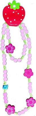 Produktbild von Schmuckset für Mädchen (Halskette und Armband) - farblich Sortiert - Preis pro Stück