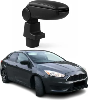 Image de Accoudoir pour Ford Focus III 2011-2014 Vinyl Abs Noir