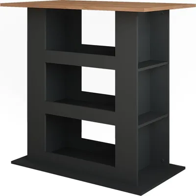 Produktbild von Bartisch Vicco Repose Goldkraft Eiche/Anthrazit 110 x 65 cm, Model 55586