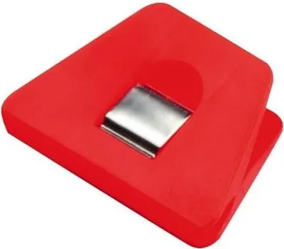 Produktbild von Briefklemmer Multi Clip Signal 3 90x70mm VE=100 Stück hellrot