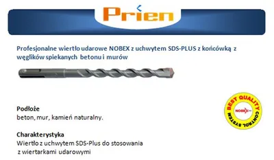 Produktbild von Arvex SDS-plus Beton- und Mauerbohrer 12x360 mm