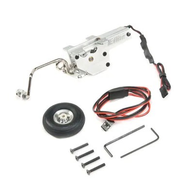 Imagen del producto de E-flite 50-60cc, tren de aterrizaje Spornrad de 90°: P-51