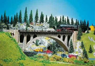 Produktbild von Faller 120533 - 1/87 / H0 Steinbogenbrücke - Neu