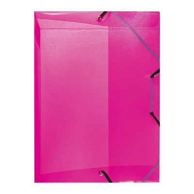 Produktbild von Herlitz 10722510 Heftbox A4 PP transluzent Rückenbreite 4 cm, himbeer