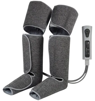 Produktbild von Beinmassager mit Wärme, Kompression, 3 Automodi & 3 Intensitäten, Fuß- und Wadenmassagegerät
