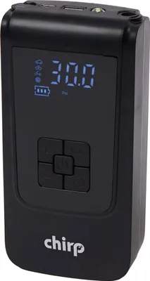 Produktbild von Chirp Mini Akku-Kompressor schwarz