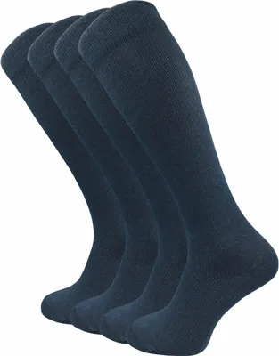 Produktbild von Gawilo Kompressionsstrümpfe zum Reisen, Sport & lange Sitzen | Venenfreundlich | Damen & Herren (4 Paar), Blau / 47 - 50
