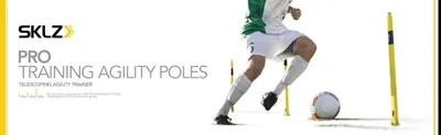 Obrázek produktu pro SKLZ TAPO-001, Agility tyč, Fotbal, Černá, Žlutá, 8 kusů