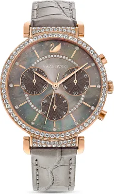 Produktbild von Swarovski Damen Chronograph Armbanduhr Grau - Artikelnummer 5580348
