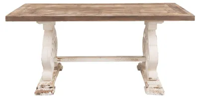 Obrázok produktu pre Jedálenský stôl Clayre & Eef 180x90x82 cm hnedé drevo