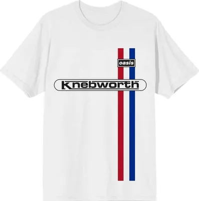 Produktbild von Oasis - "Knebworth" T-Shirt für Herren/Damen Uni RO11496 (M) (Weiß)