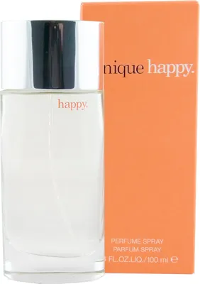 Produktbild von Clinique Happy, Frauen, 100 ml, Nicht nachfüllbare Flasche, Alcohol denat., fragrance (parfum), water\aqua\eau, hydroxycitronellal, limonene, citronellol,...