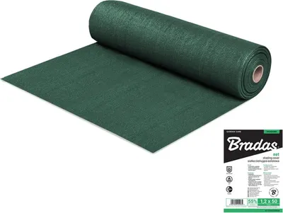 Obrázek produktu pro BRADAS Stínící zahradní tkanina na pletivo 55%, 60g/m², 1,5x25m BR-AS-CO6015025GR