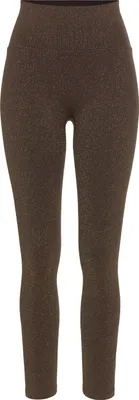 Produktbild von LASCANA Seamless Leggings gold Größe XS