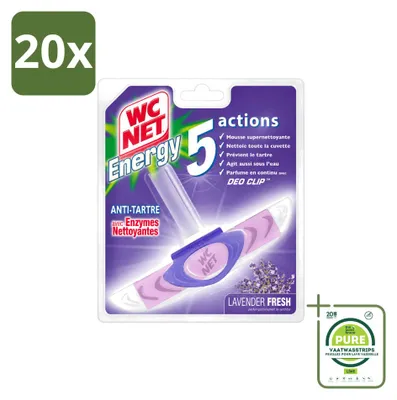 Produktbild von 20 x WC Net Toiletstein Lavendel - Großpackung - 20 Stücke