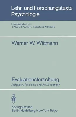 Produktbild von Evaluationsforschung