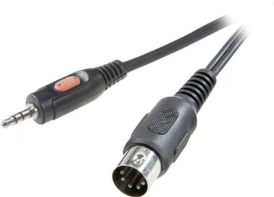 Produktbild von SpeaKa Professional DIN-Anschluss / Klinke Audio Anschlusskabel [1x Diodenstecker 5pol (DIN)