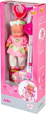 Zdjęcie produktu dla Lalka Julka 30Cm W Wózku