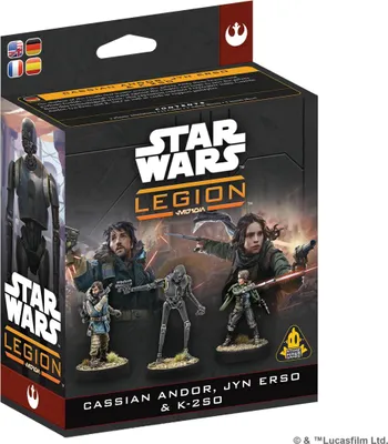 Immagine prodotto di Star Wars Legion Cassian Andor, Jyn Erso e K-2SO