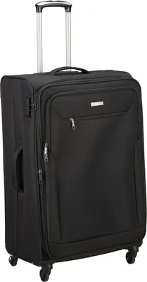 Produktbild von d&n Travel Line 6804 Reisekoffer Trolley 76 cm, erweiterbar, 4 x 360°-Rollen, Volumen 98 l, Farbe Schwarz