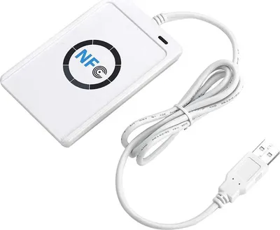 Zdjęcie produktu dla Czytnik/pisarz NFC, RFID, IC, karty inteligentne, USB, z obsługą 5 kart