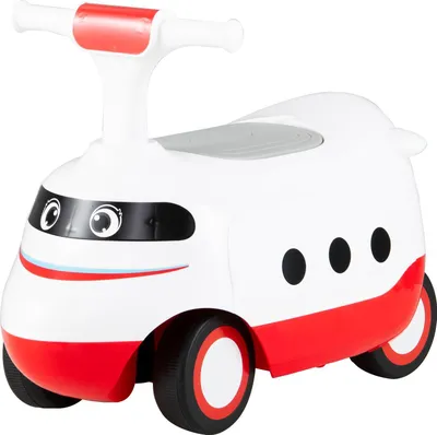 Produktbild von GOPLUS Kinder Rutschauto, 2 in 1 Schiebeauto mit Hupe & Stauraum unter dem Sitz, Kinderfahrzeuge für Jungen & Mädchen von 19 bis 36 Monaten (Weiß)