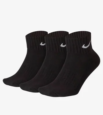Produktbild von Nike Sx4926 Kurze Socken Schwarz EU 46-50 Herren,Damen Schwarz EU 46-50